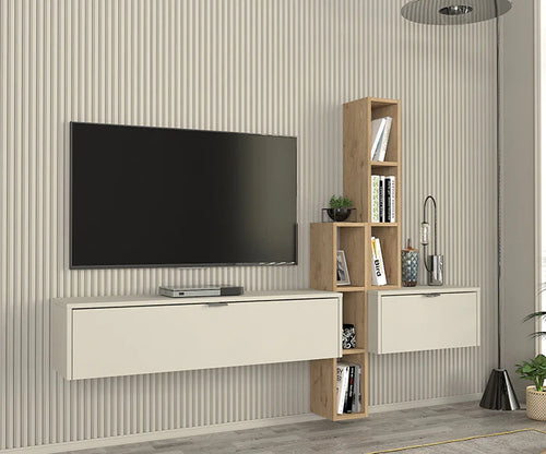 Meuble TV Moderne avec Rangement
